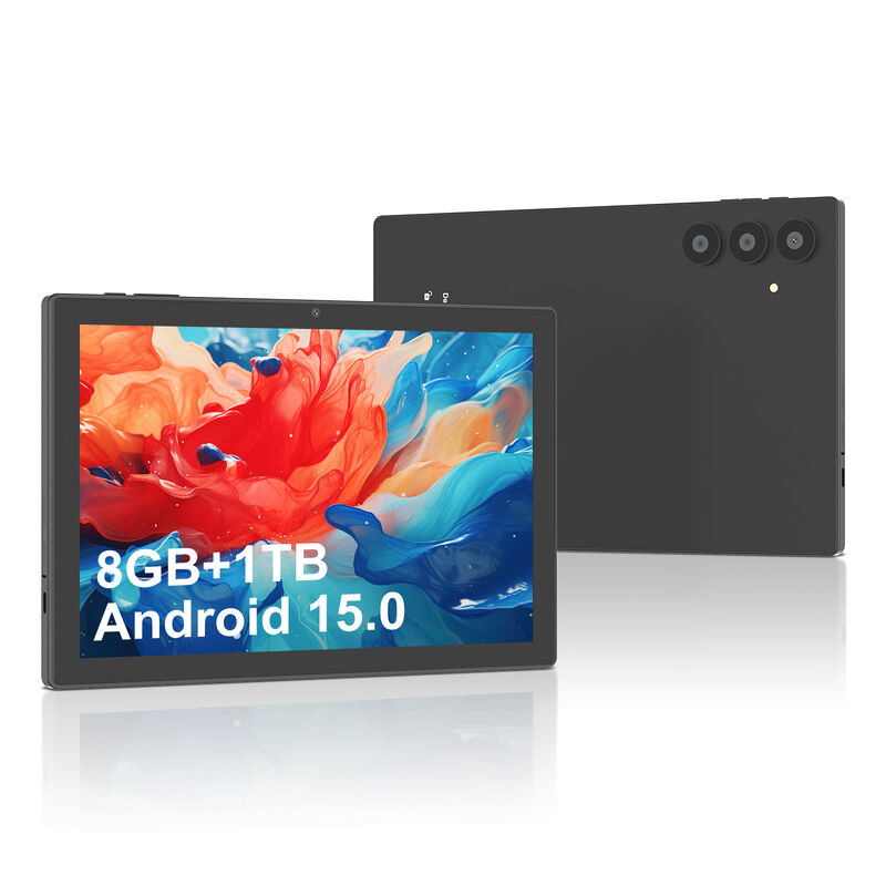 C Idea 10.1 Inch Tablet PC Çift Kamera Wi-Fi HD Kapasitatif Ekran Çözünürlüğü 8GB RAM 1TB ROM Eğlence ve İş Kullanımı (Siyah)
