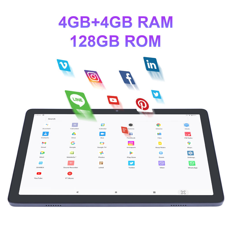 C Idea Android Tablet FHD 1200*1920 6000mAh Pil ile 10.1 Inch Tablet PC P1250