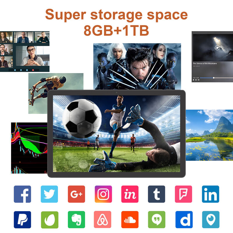 C Idea CM10016 Plus 10.36 Inç Android 16 Business Tablet 8-Core 8GB 1TB Depolama FHD Dokunmatik Ekran Bilgisayar (Siyah)