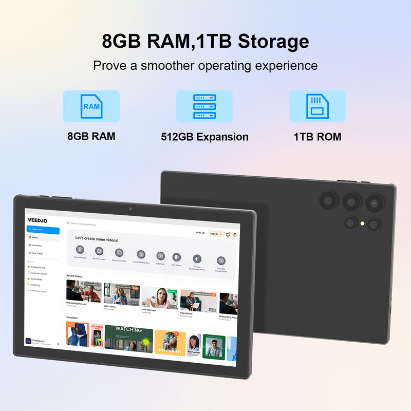 C Idea CM9000 Ultra 10.1 İnç Tablet PC Android 16 Octa Çekirdek Qualcomm İşlemci Klavye ile Profesyonel Kullanım İçin HD Kapasitif Ekran