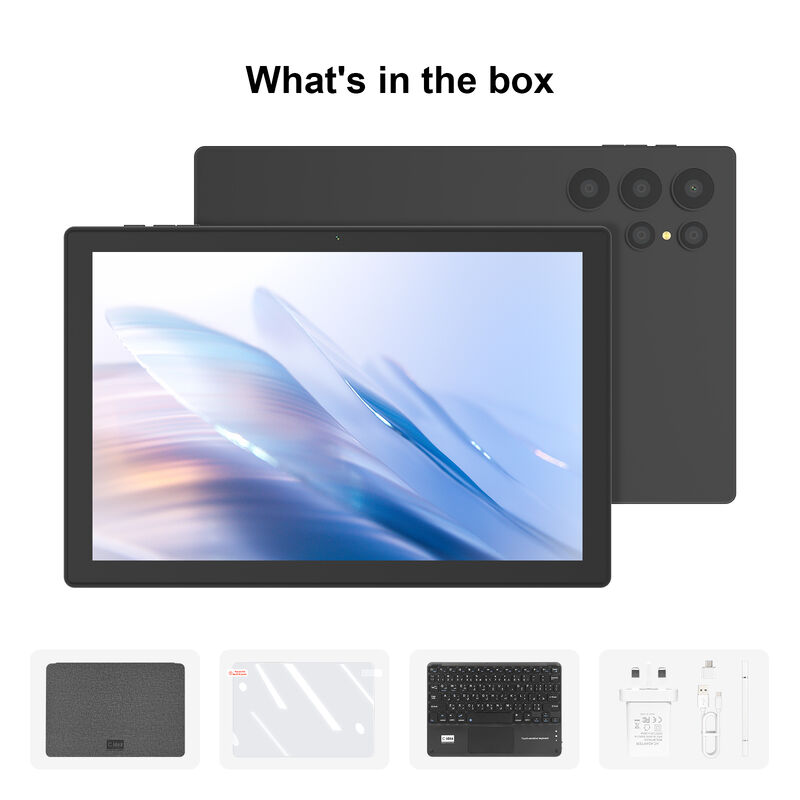 C Idea CM9000 Ultra 10.1 İnç Tablet PC Android 16 Octa Çekirdek Qualcomm İşlemci Klavye ile Profesyonel Kullanım İçin HD Kapasitif Ekran