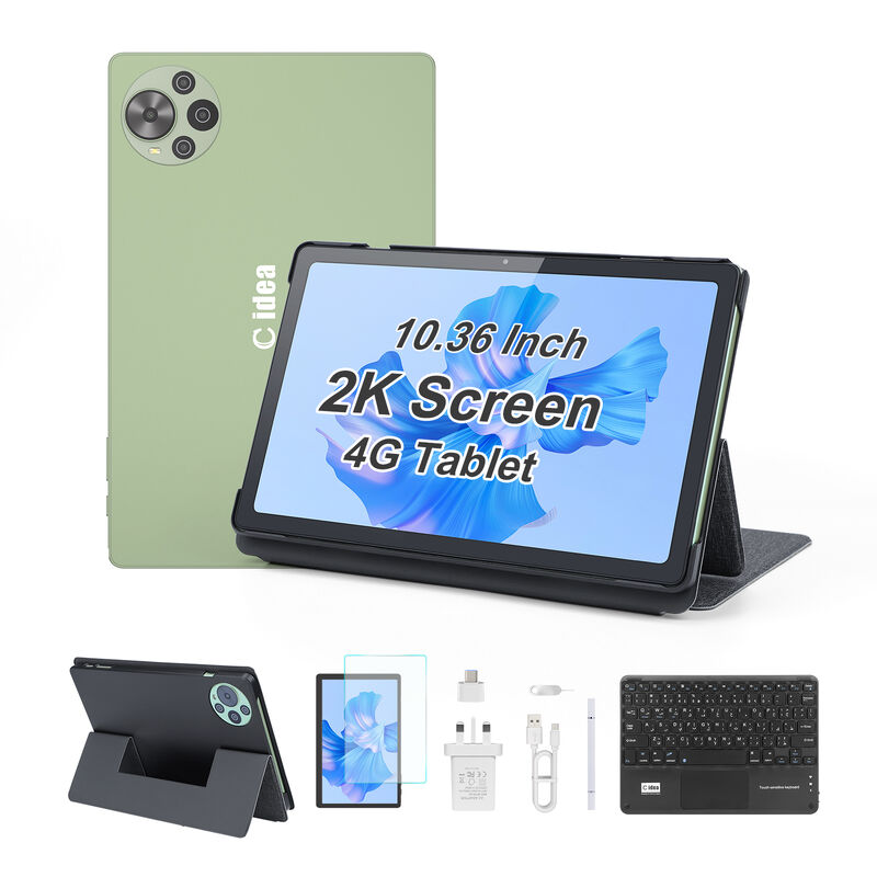 C Idea 10.36 Inç 2K Ekranlı Tablet PC Android 16 Octa Core Keyboard ve Stand İşletme Tablet (R1036)