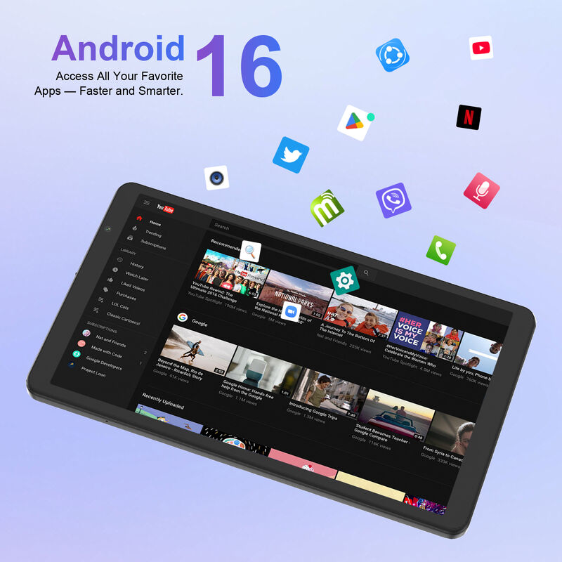 C Idea Business Tablet PC 8.68 Inch 8GB RAM 512GB ROM Android 16 Wi-Fi Çift Kamera İşletme Kullanımı (CM886)